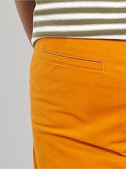 Calças chino slim L34 - Kiabi