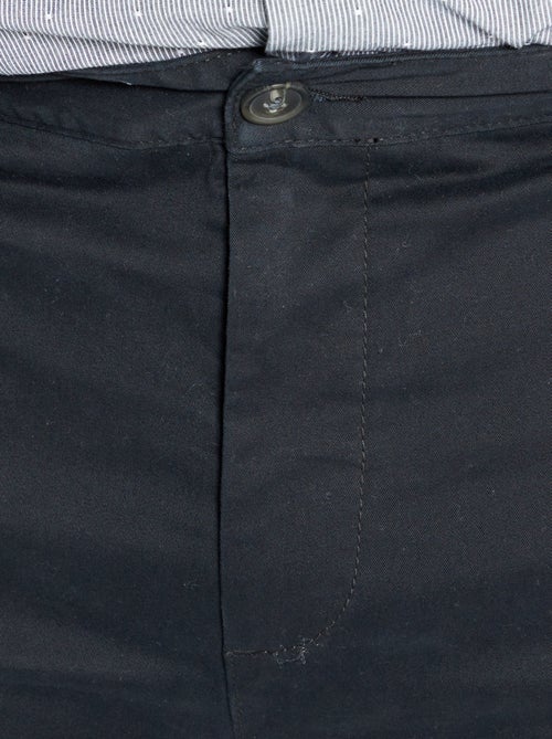 Calças chino slim L34 - Kiabi