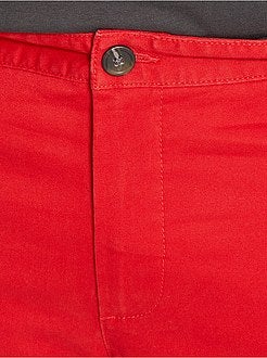 Calças chino slim L34 - Kiabi