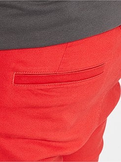 Calças chino slim L34 - Kiabi