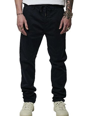 Calças Chino Slim Pretas Irwix Kaporal para Homem