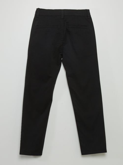 Calças chino slim - Kiabi