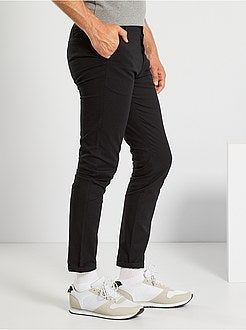 Calças chino slim - Kiabi