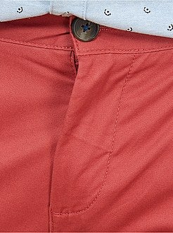 Calças chino slim - Kiabi