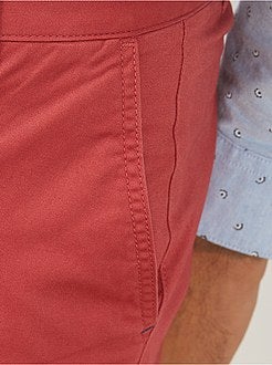 Calças chino slim - Kiabi