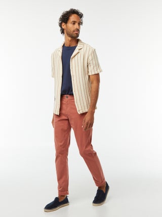 Calças chino slim
