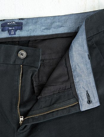 Calças chino slim stretch L36 +1m90