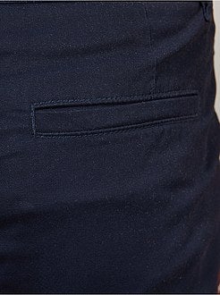 Calças chino slim stretch L38 +1m90 - Kiabi