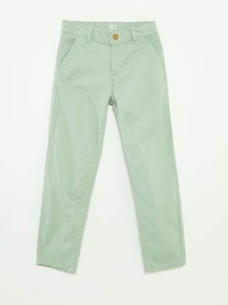 Calças chino slim