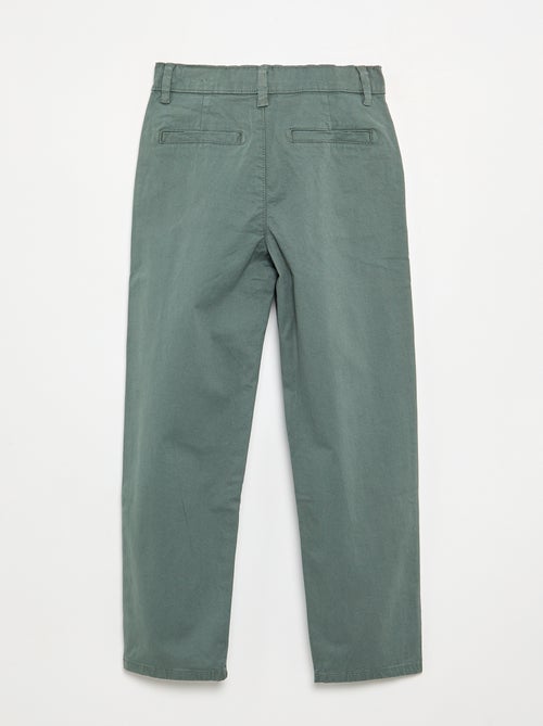 Calças chino slim - Kiabi Calças chino slim - Kiabi