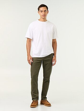 Calças chino slim