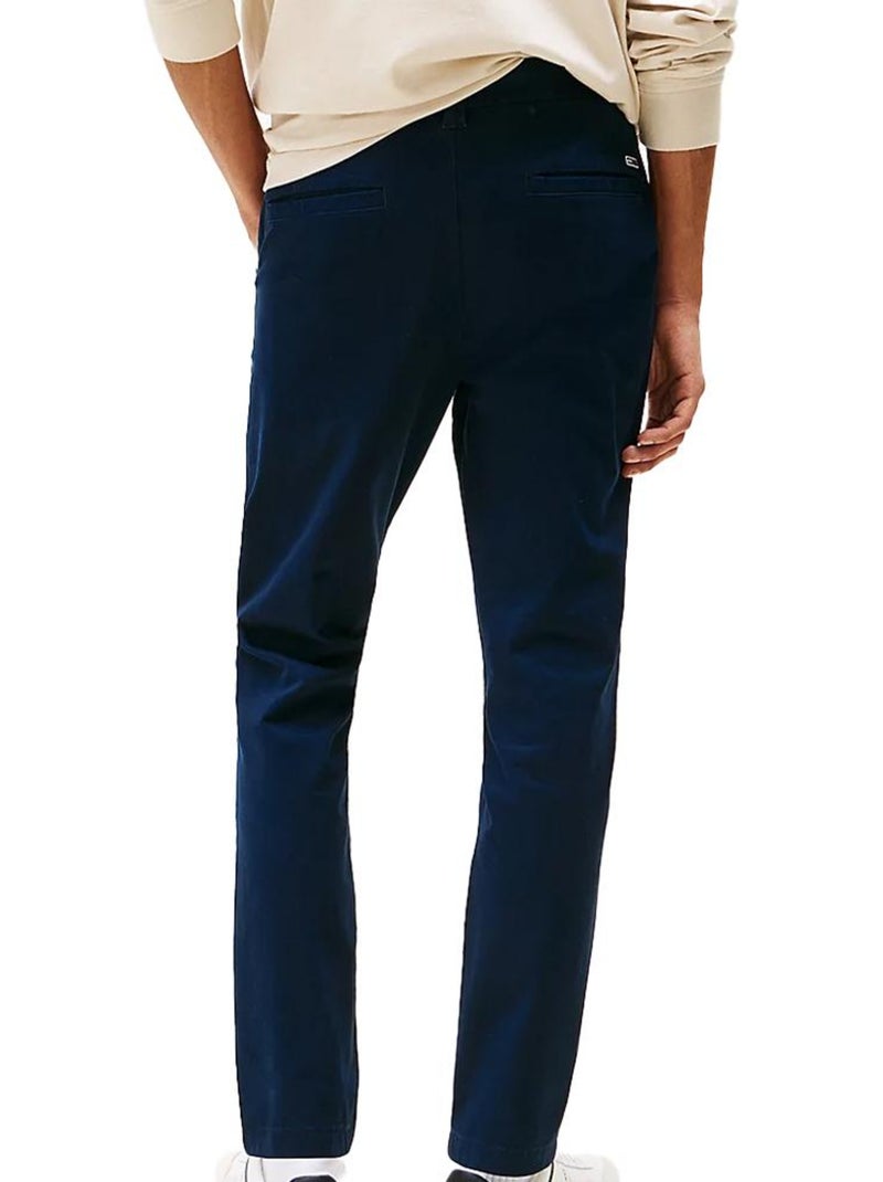 Calças Chino Tommy Hilfiger Austin para Homem Azul-Marinho Azul-marinho - Kiabi