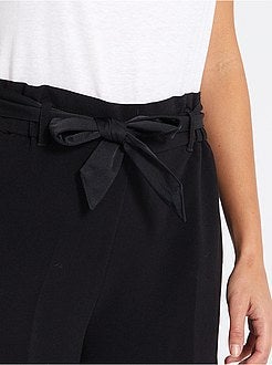 Calças chiques largas - Kiabi