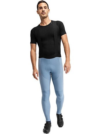 Calças ciclismo com alças para homem
