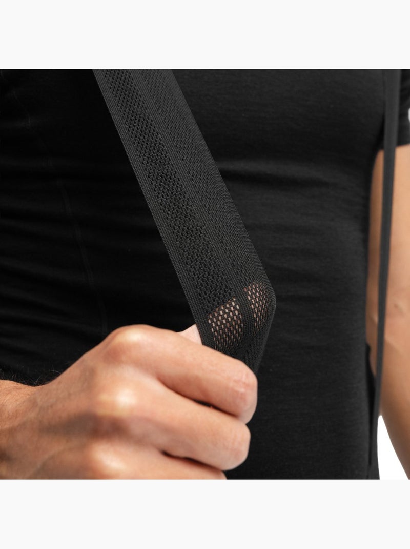 Calças ciclismo com alças para homem Azul - Kiabi