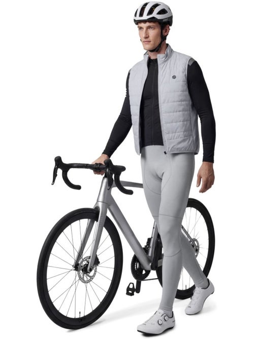 Calças ciclismo com alças para homem - Kiabi