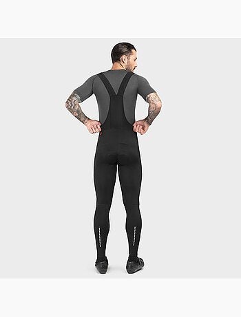 Calças ciclismo com alças para homem