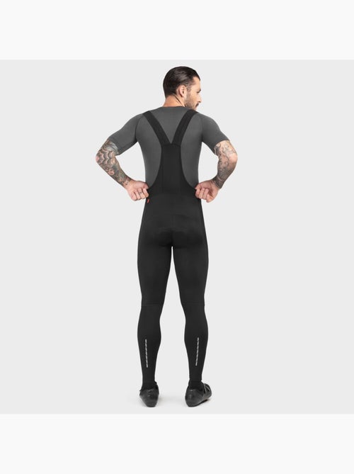 Calças ciclismo com alças para homem - Kiabi