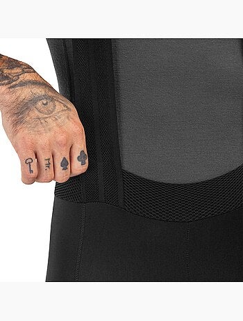 Calças ciclismo com alças para homem