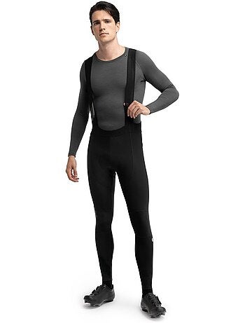 Calças ciclismo com alças para homem