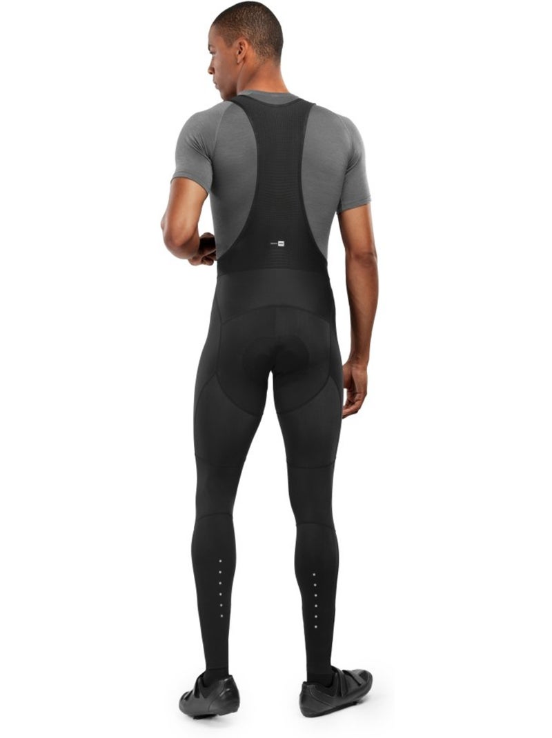 Calças ciclismo com alças para homem Preto - Kiabi