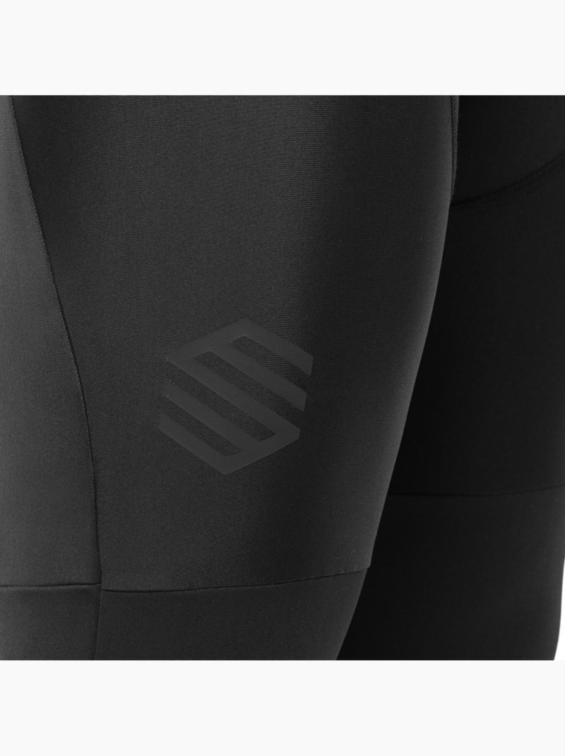 Calças ciclismo com alças para homem Preto - Kiabi
