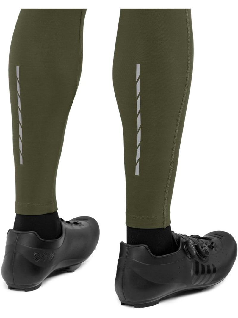 Calças ciclismo com alças para homem Verde - Kiabi