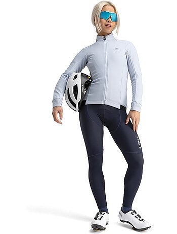 Calças ciclismo com alças para mulher