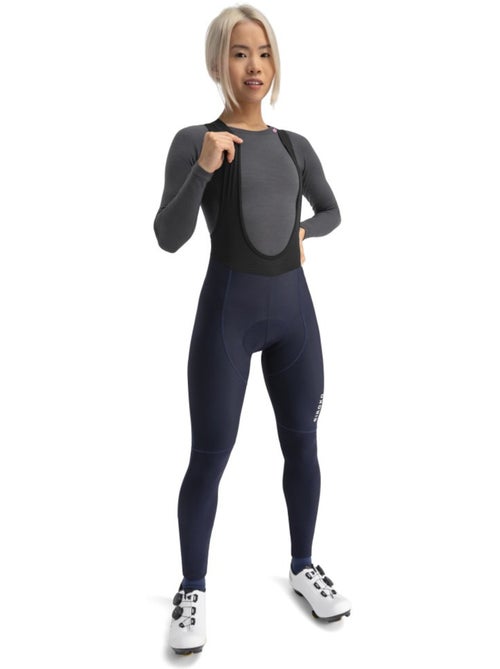 Calças ciclismo com alças para mulher - Kiabi