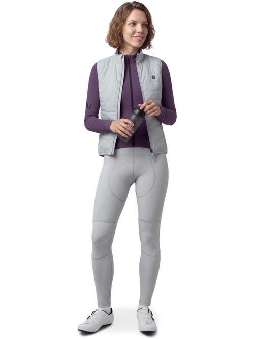 Calças ciclismo com alças para mulher - Kiabi