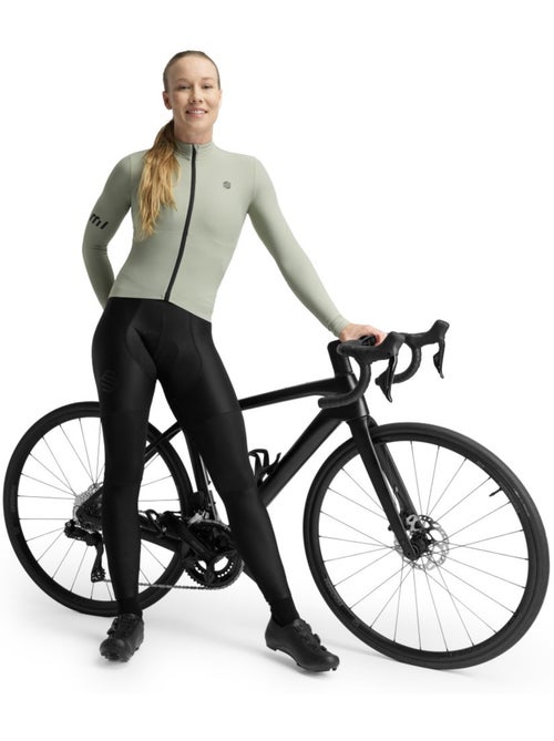 Calças ciclismo com alças para mulher - Kiabi