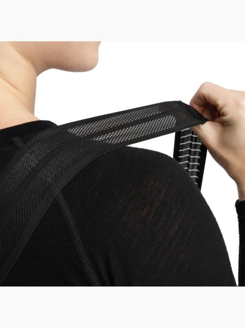 Calças ciclismo com alças para mulher - Kiabi