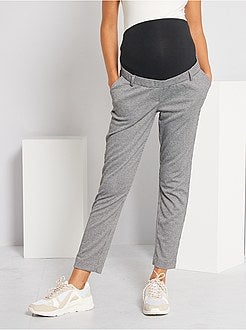 Calças cigarette pré-mamã - Kiabi