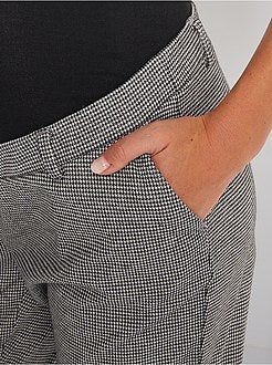 Calças cigarette pré-mamã - Kiabi