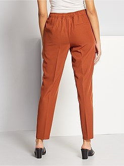 Calças cintura subida - Kiabi