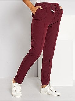 Calças cintura subida - Kiabi