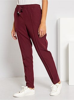 Calças cintura subida - Kiabi