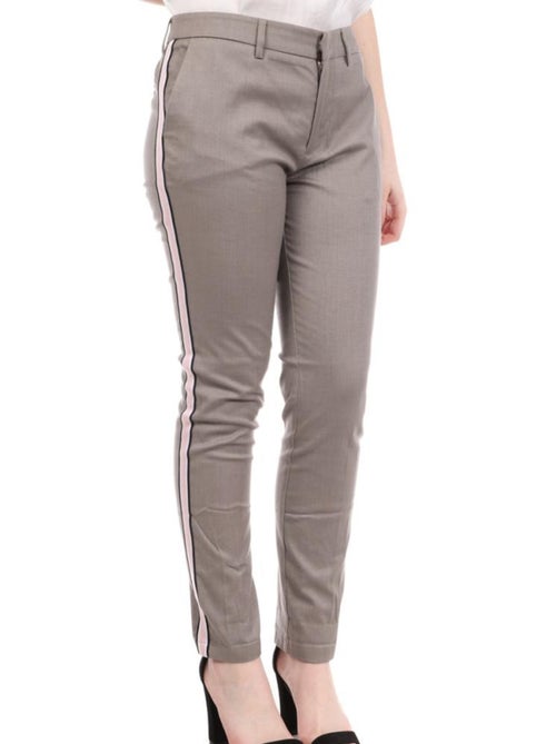 Calças Cinzentas Teddy Smith City para Mulher - Kiabi Calças Cinzentas Teddy Smith City para Mulher - Kiabi