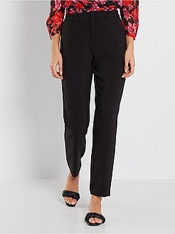 Calças city corte direito - Kiabi