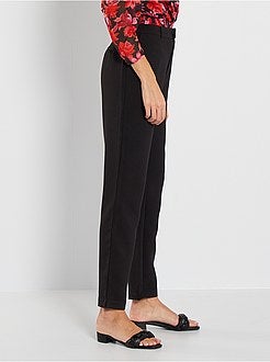 Calças city corte direito - Kiabi