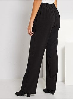 Calças city corte direito - Kiabi