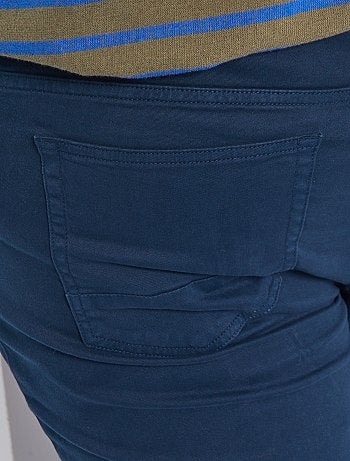 Calças com 5 bolsos fitted L34