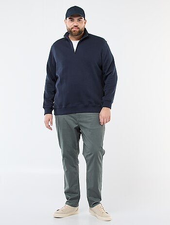 Calças com 5 bolsos fitted L34