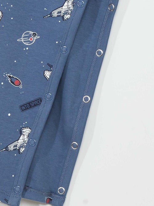 Calças com abertura de molas - coleção fácil de vestir - Kiabi