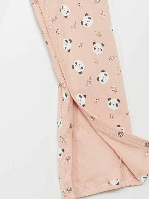 Calças com abertura de molas - coleção fácil de vestir - Kiabi