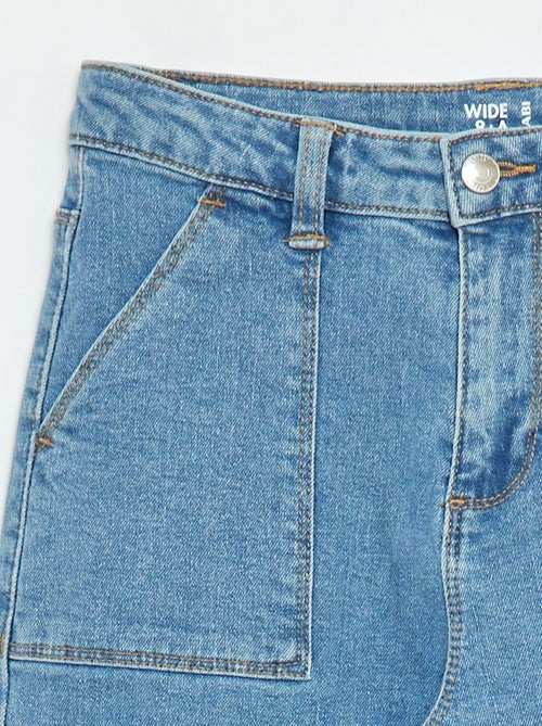 Calças com bolsos de aba - corte + confortáveis - Kiabi