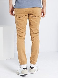 Calças com corte de fato de treino - Kiabi