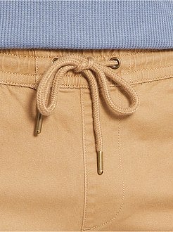 Calças com corte de fato de treino - Kiabi