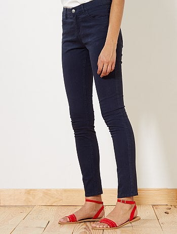 Calças com corte slim - Kiabi