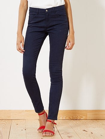 Calças com corte slim - Kiabi